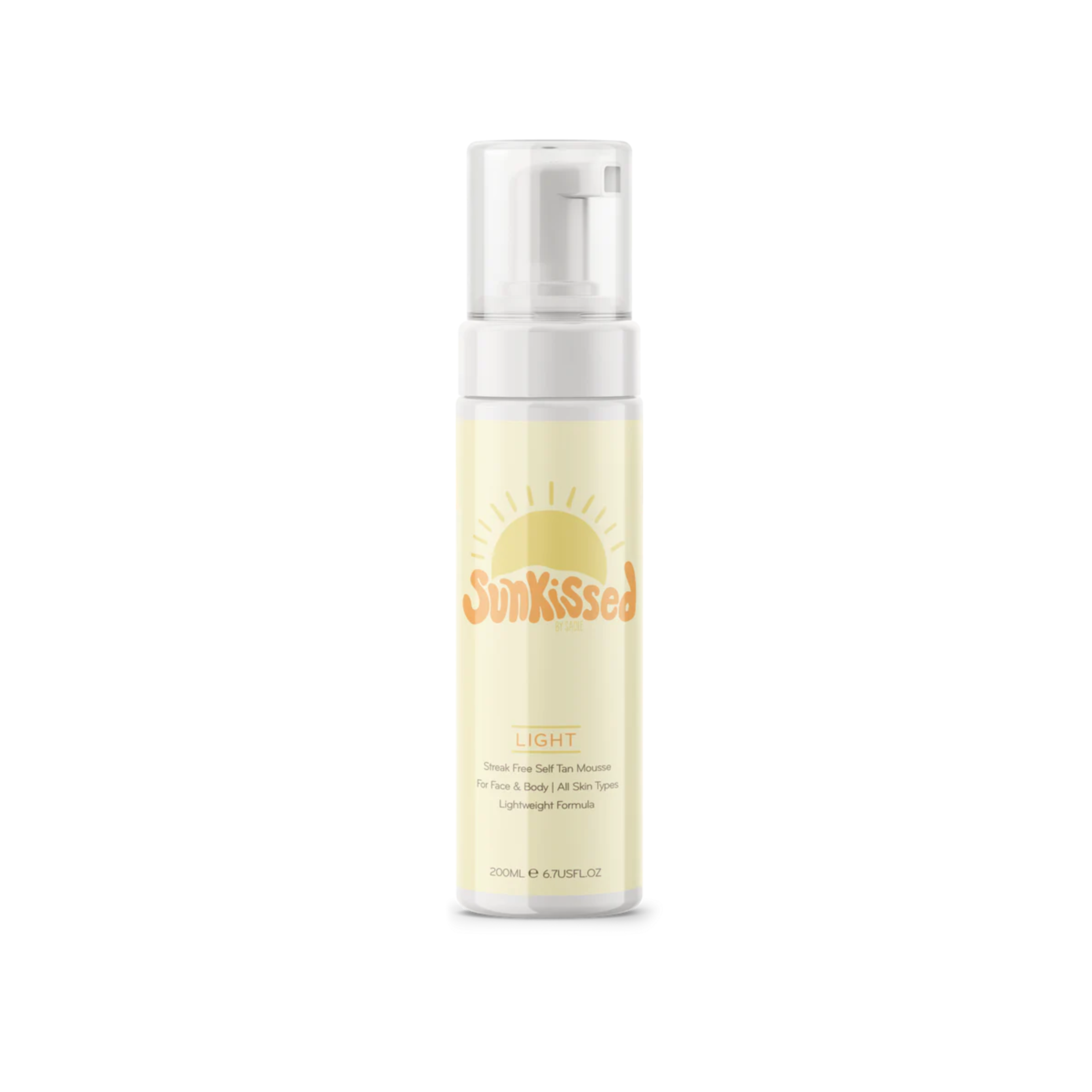 LIGHT Self Tan Mousse – Sunkissed by Sadie