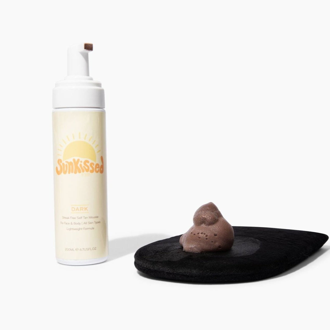 DARK Self Tan Mousse – Sunkissed by Sadie